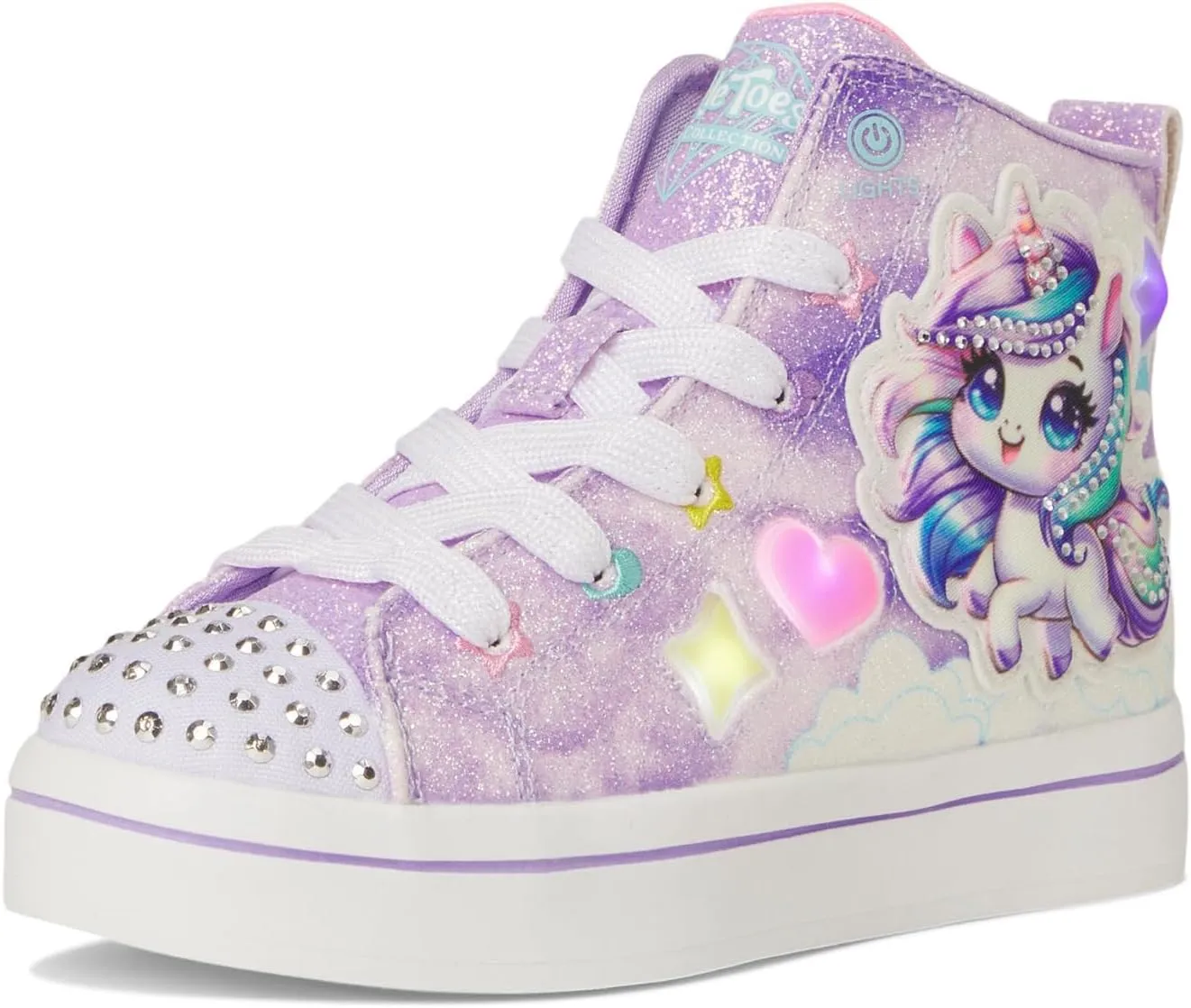SKECHERS Girl's TWI-Lites 2.0 314378l (Little Kid) Sneaker