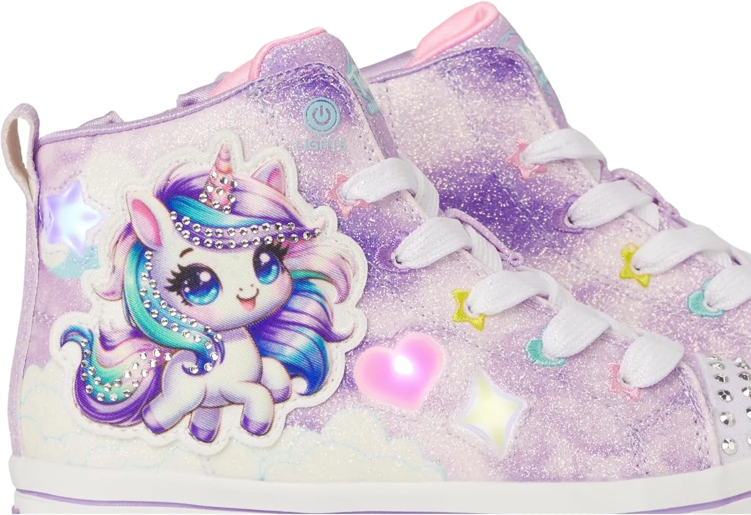 SKECHERS Girl's TWI-Lites 2.0 314378l (Little Kid) Sneaker