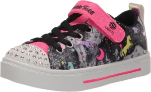 Skechers Girl's Twinkle Sparks Ice-Heather Sneaker