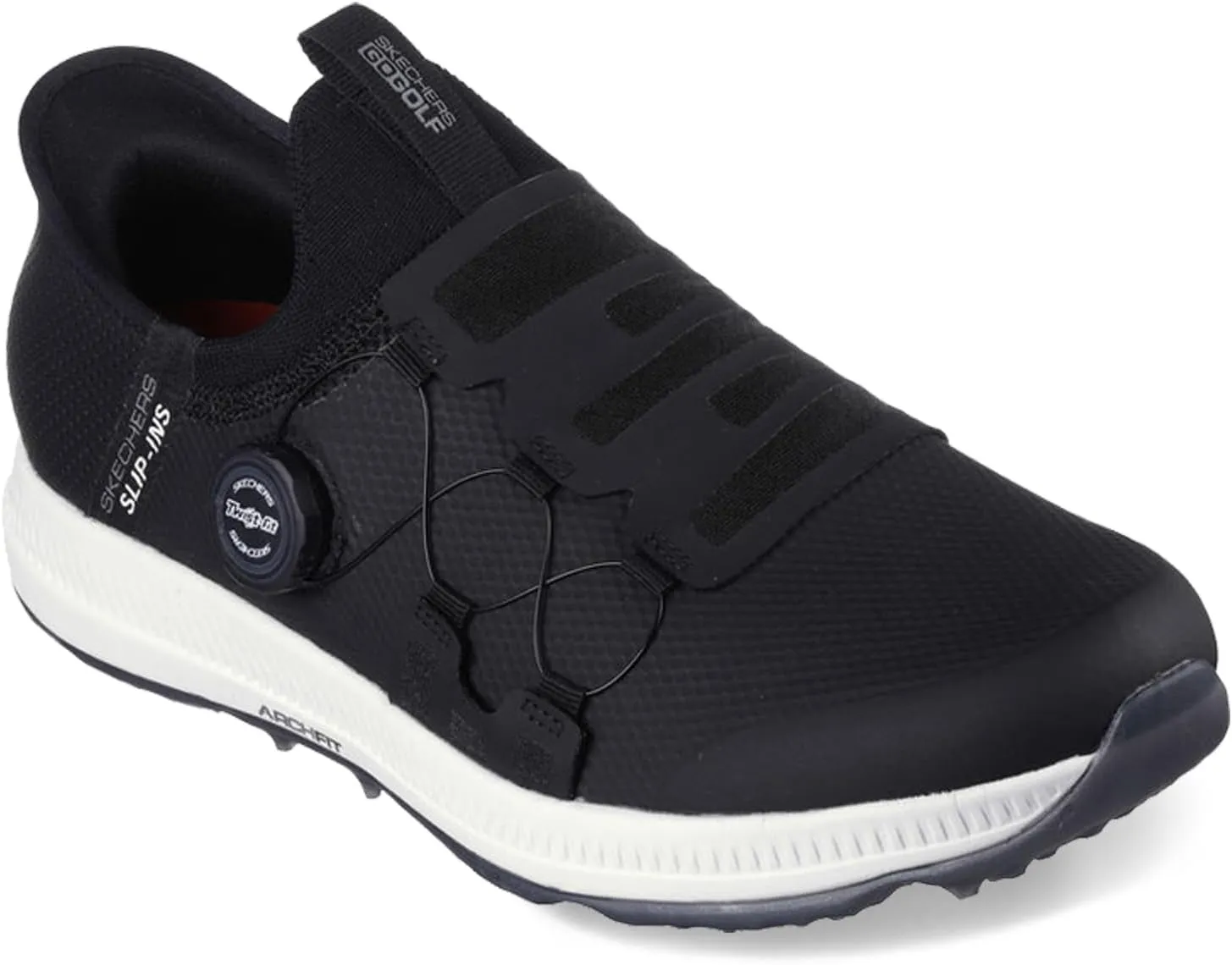 Skechers Men's Go Elite 5 Arch Fit Waterproof Slip in Golf Shoe Sneaker