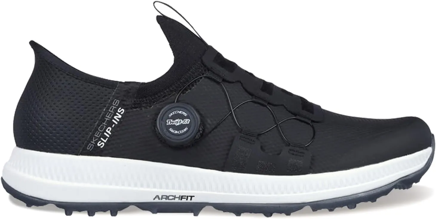 Skechers Men's Go Elite 5 Arch Fit Waterproof Slip in Golf Shoe Sneaker