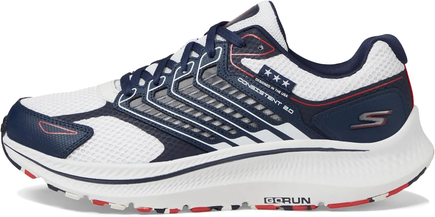 Skechers Men's Go Run Consistent 2.0-Americana Sneaker