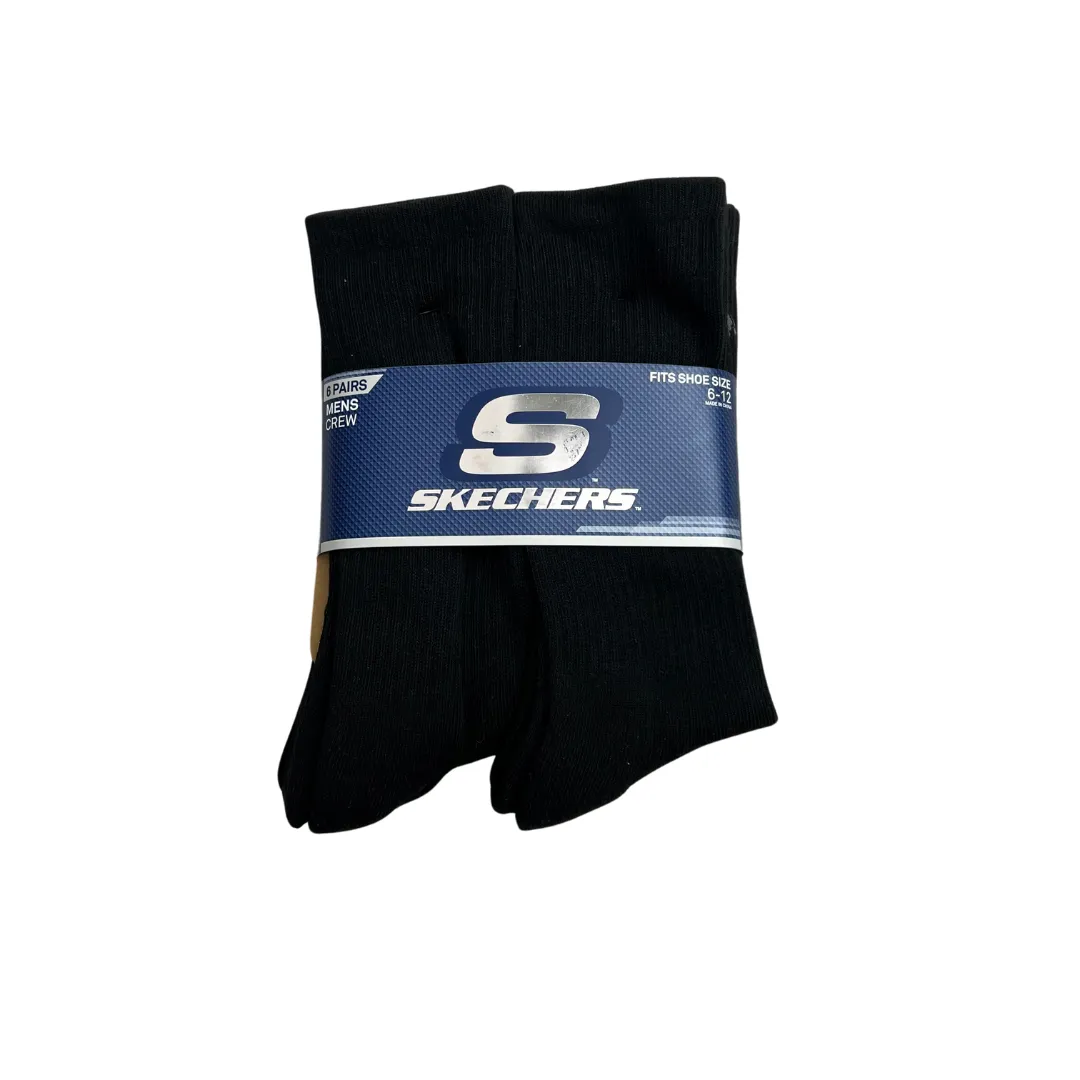 SKECHERS mens socks 6 pack