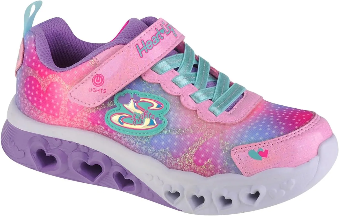 Skechers Unisex-Child Flutter Heart Lights Sneaker