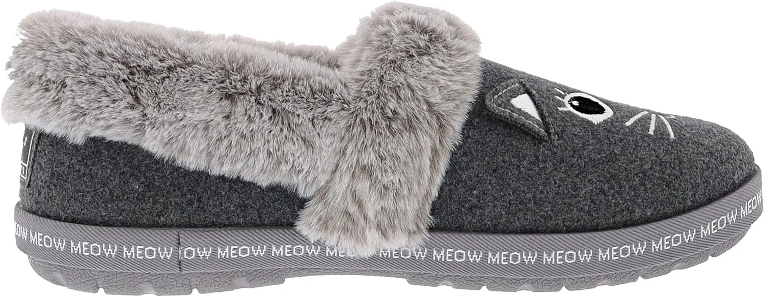Skechers Women's Bobs Too Cozy- Meow Jammies Slippers