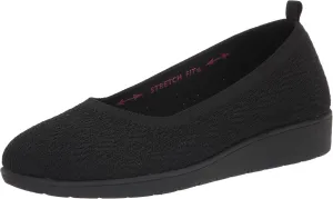 Skechers Women's Cleo Flex Wedge-Flipside Ballet Flat