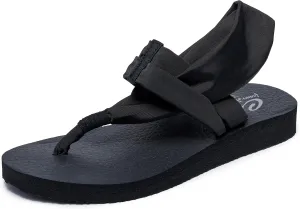 Skechers Women's Meditation-Studio Kicks Flat Sandal