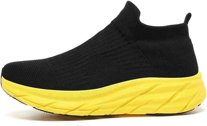 Slip On Sneakers Women Walking Shoes Women Mens Breathable Mesh Athletic Sneakers Cushioned Comfort Sole Tennis Shoes Womens Unisex