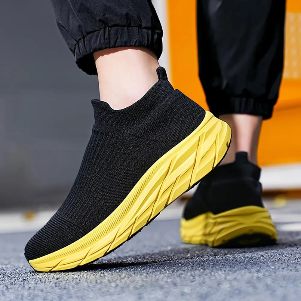 Slip On Sneakers Women Walking Shoes Women Mens Breathable Mesh Athletic Sneakers Cushioned Comfort Sole Tennis Shoes Womens Unisex