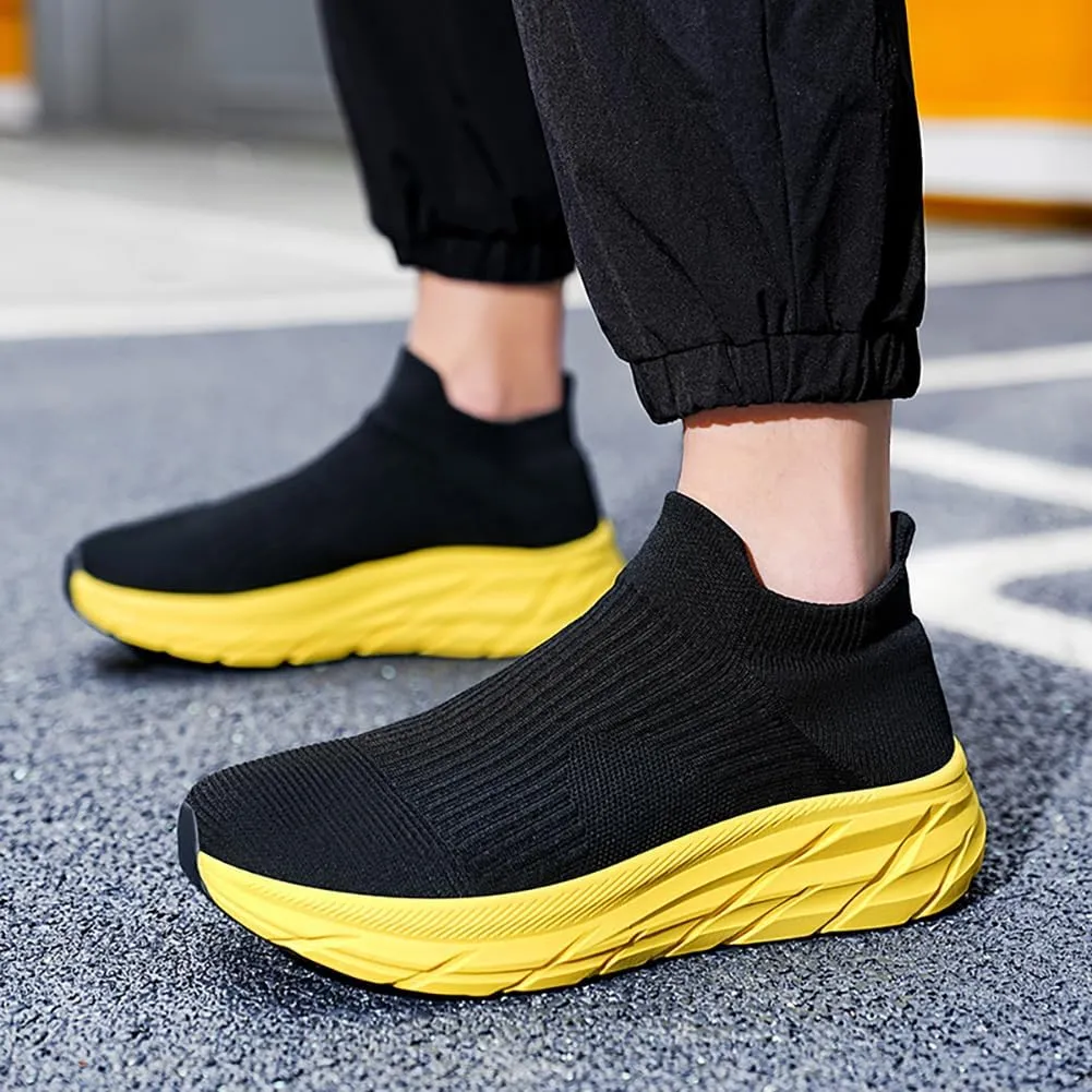 Slip On Sneakers Women Walking Shoes Women Mens Breathable Mesh Athletic Sneakers Cushioned Comfort Sole Tennis Shoes Womens Unisex