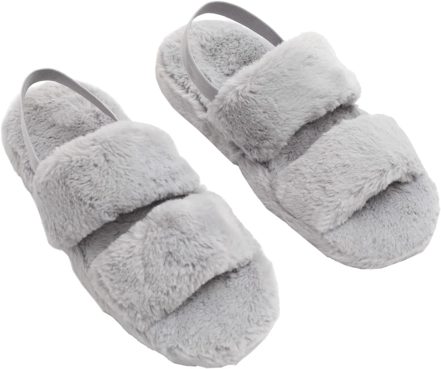 Slipper, charcoal, One Size