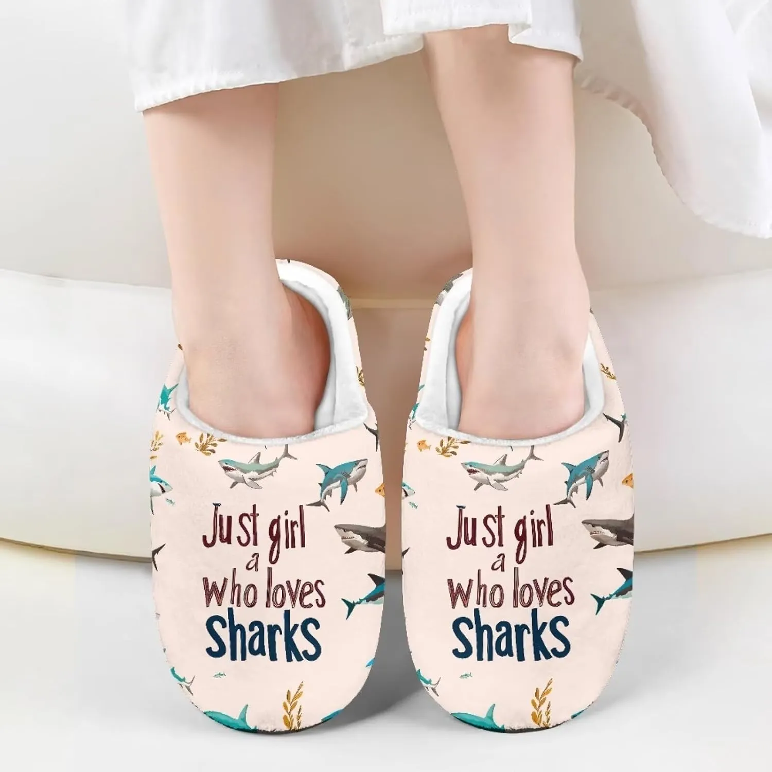 Slippers for Kids Anti-slip House Slippers Warm Plush Slippers Winter Bedroom Slippers