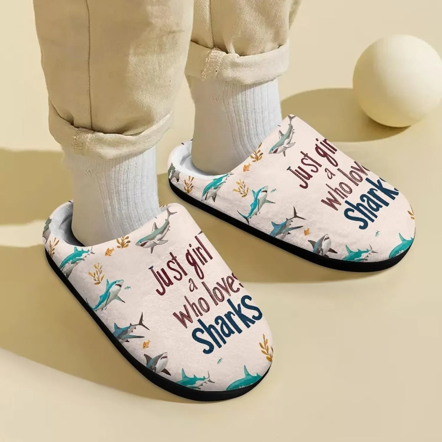 Slippers for Kids Anti-slip House Slippers Warm Plush Slippers Winter Bedroom Slippers