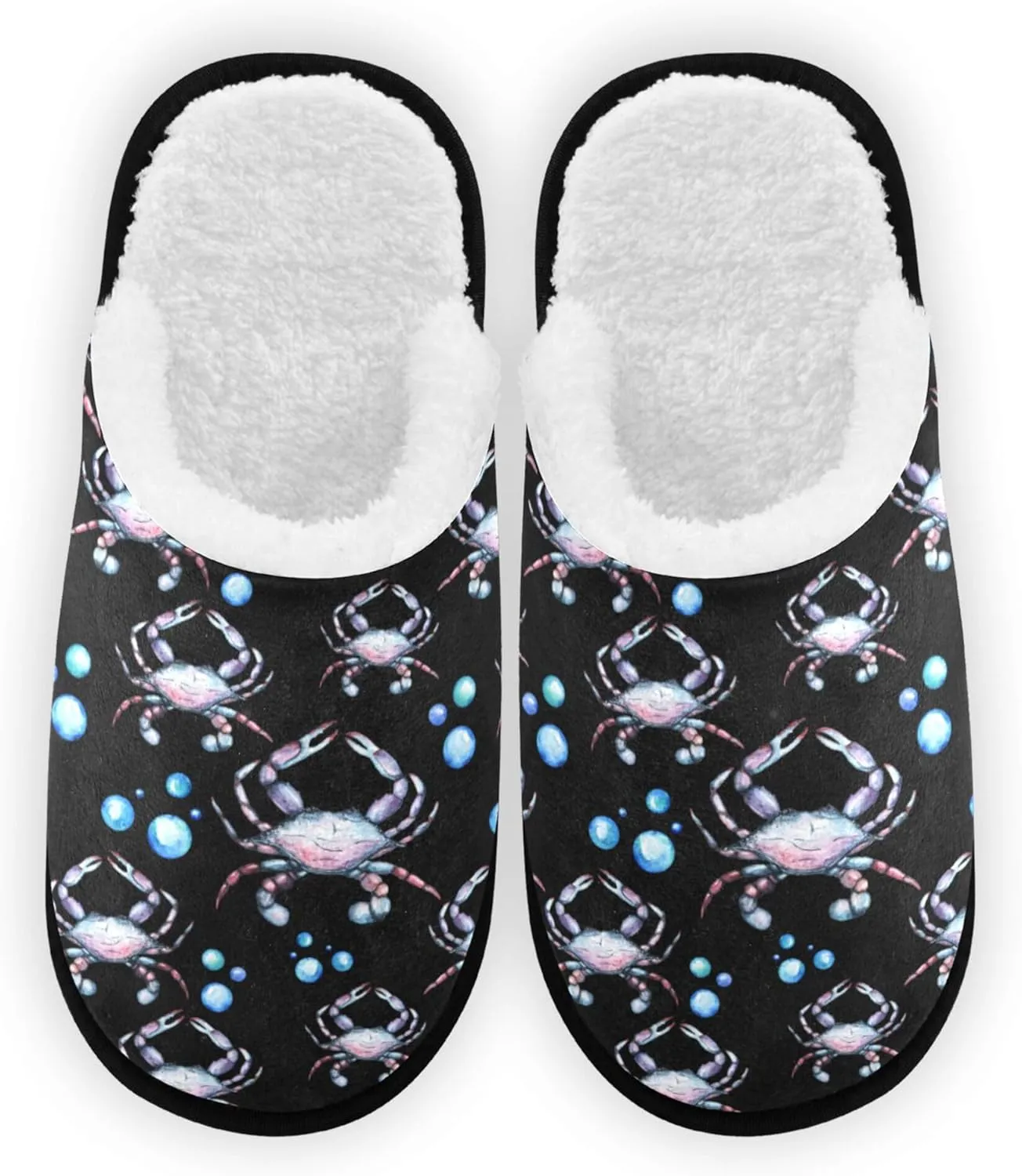 Slippers for Women Men, Memory Foam House Slippers Indoor Home Bedroom Spa Travel Shoes