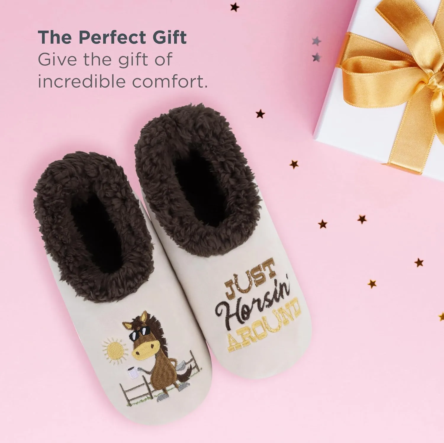 Snoozies Animal Pairables - Mens Slippers - House Slippers for Men