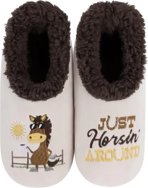 Snoozies Animal Pairables - Mens Slippers - House Slippers for Men
