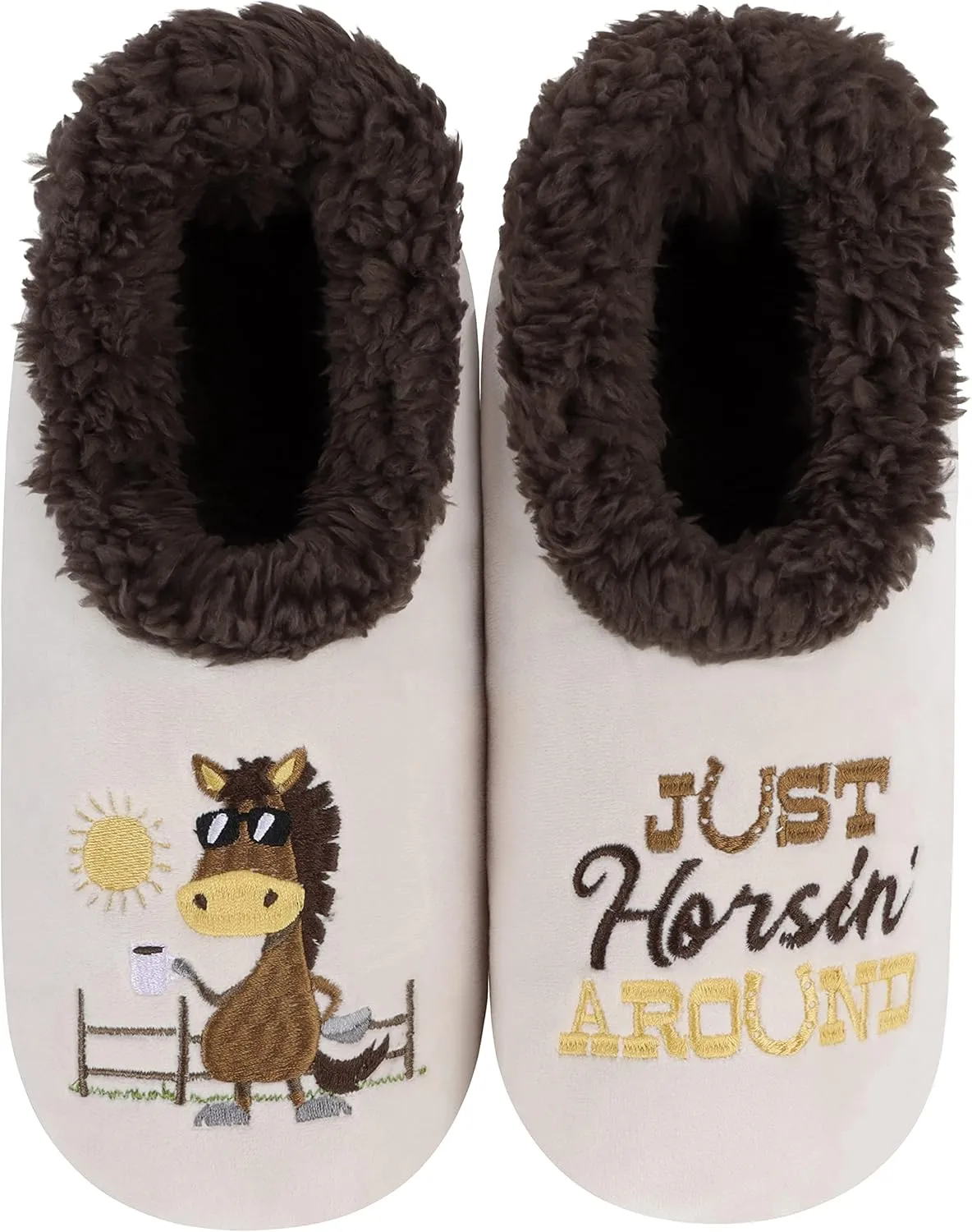 Snoozies Animal Pairables - Mens Slippers - House Slippers for Men