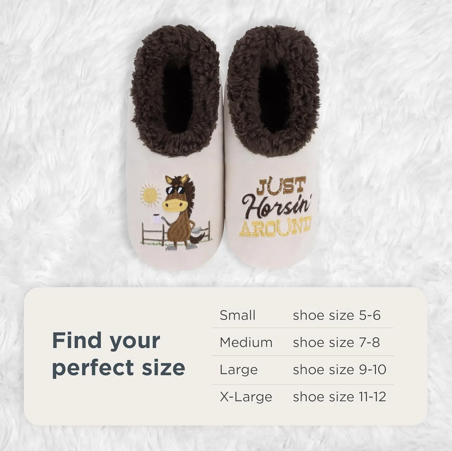 Snoozies Animal Pairables - Mens Slippers - House Slippers for Men