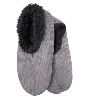 Snoozies - Men's - Corduroy - Grey