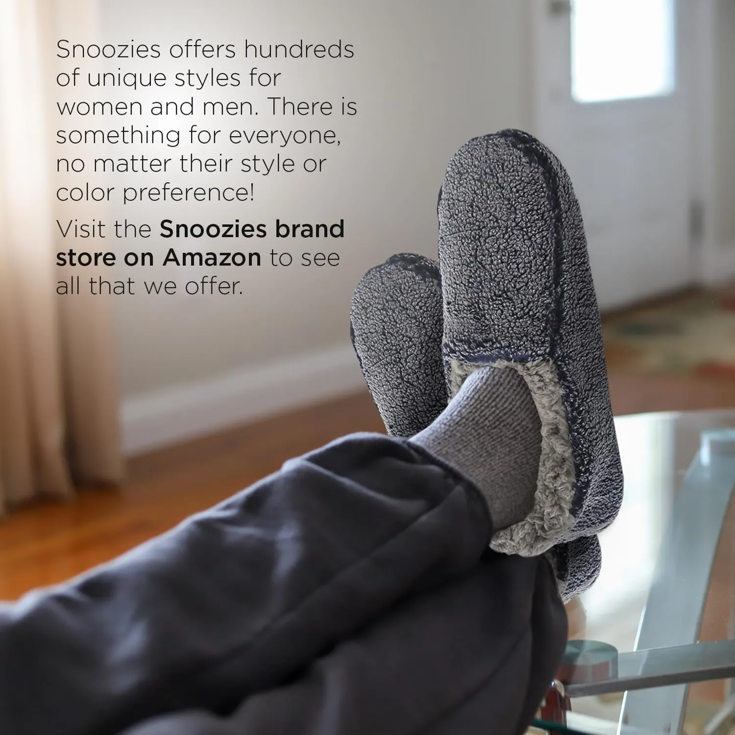 Snoozies Mens Pairables - Mens Slippers - House Slippers for Men