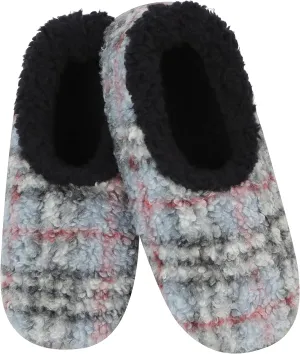 Snoozies Mens Slippers - House Slippers for Men - PLAID