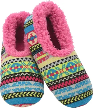 Snoozies Nordic Sherpa-Lined Cozy Slipper Socks for Women Indoor, Womens Warm Slippers for Winter, Soft Slippers for Women