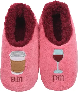 Snoozies Pairable Slipper Socks - Funny House Slippers for Women, Non-Slip Fuzzy Slipper Socks - Best Friend Birthday Gifts