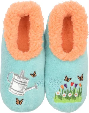 Snoozies Pairable Slipper Socks - Funny House Slippers for Women, Non-Slip Fuzzy Slipper Socks