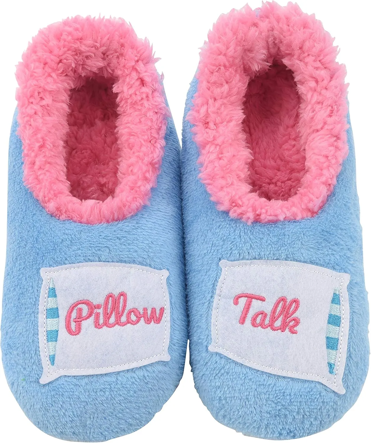Snoozies Pairable Slipper Socks - Funny House Slippers for Women, Non-Slip Fuzzy Slipper Socks