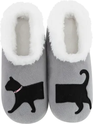 Snoozies Pairable Slipper Socks - Funny House Slippers for Women, Non-Slip Fuzzy Slipper Socks