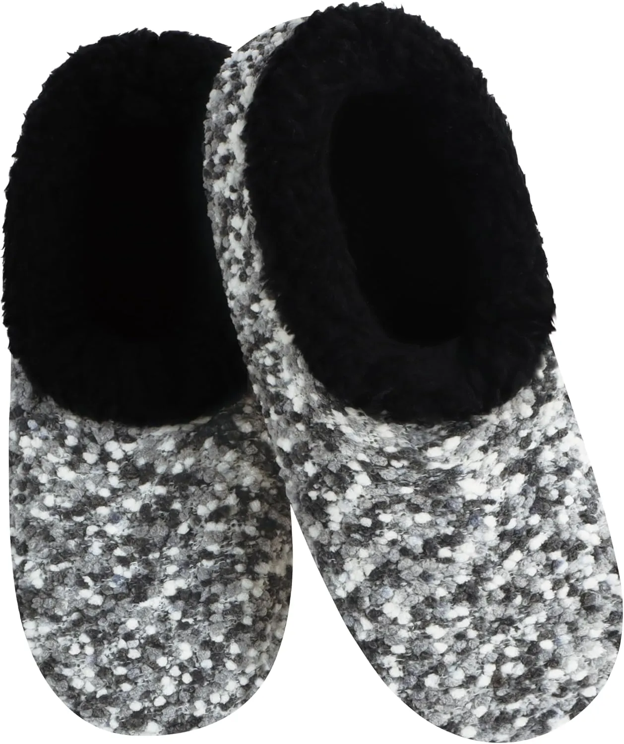 Snoozies Slipper Socks for Women Indoor, Cozy Sherpa-Lined Womens Slippers Non-Skid, Ladies Gifts