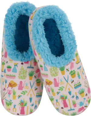 Snoozies Slipper Socks for Women Indoor, Cozy Sherpa-Lined Womens Slippers Non-Skid, Ladies Gifts
