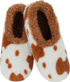 Snoozies Womens slipper socks - Animal Print - House slipper socks for Women