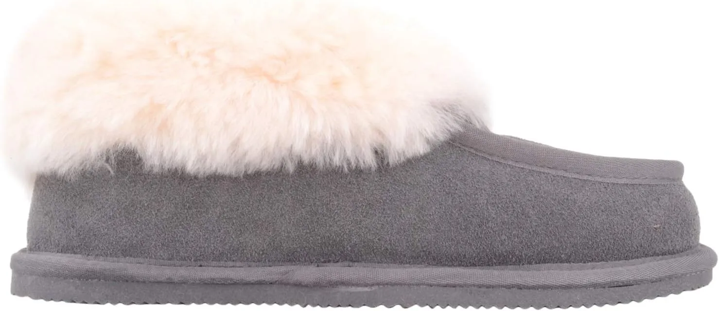 SNUGRUGS Fern, Women's Sheepskin Slipper Boot with Rubber Sole