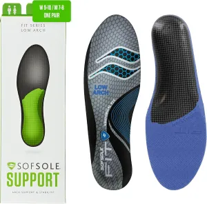 Sof Sole Insoles Unisex FIT Support Full-Length Foam Shoe Insert