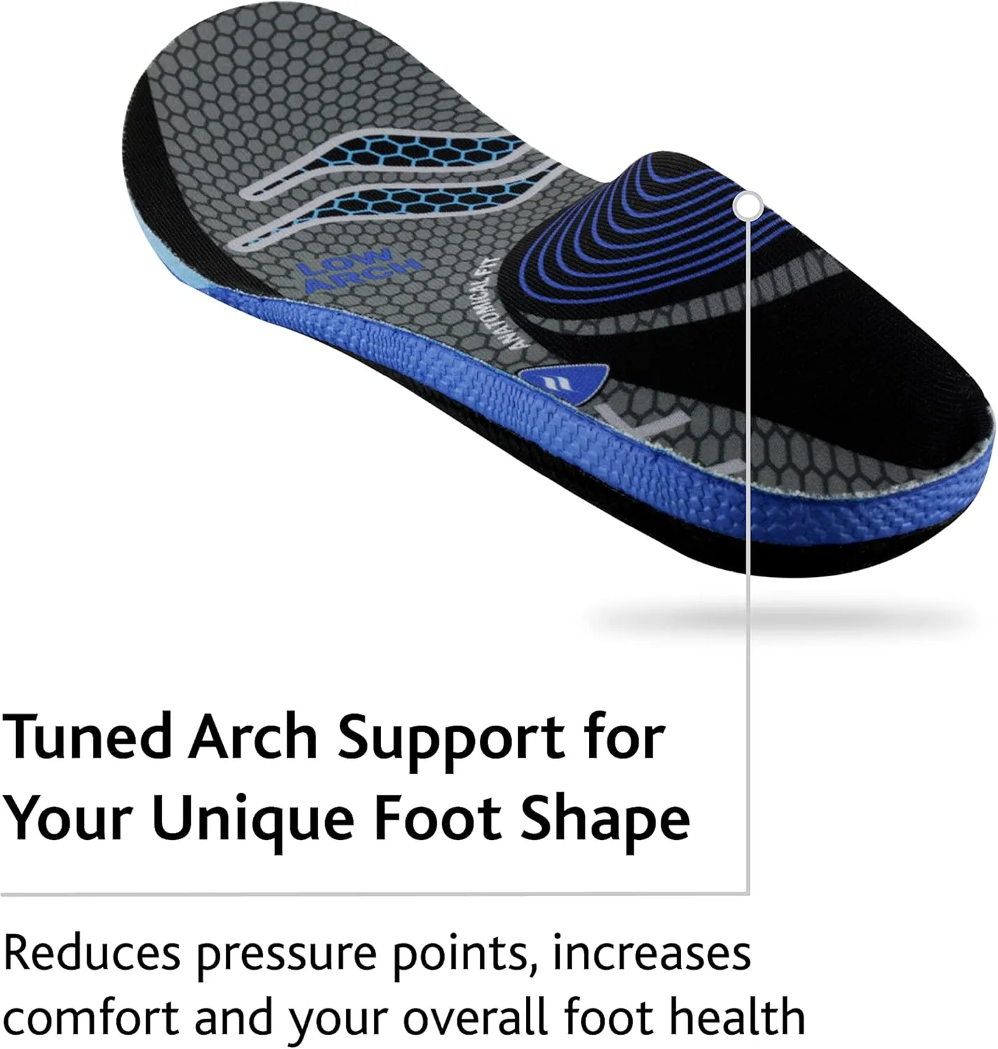 Sof Sole Insoles Unisex FIT Support Full-Length Foam Shoe Insert