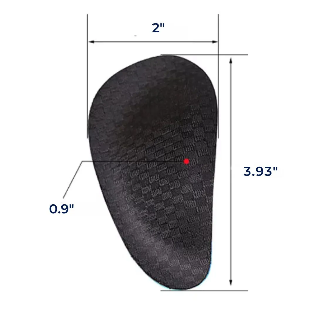 SoleEase High Arch Support Shoe Inserts | Soft EVA Foam - for Comfort Cushioning and Pain Relief