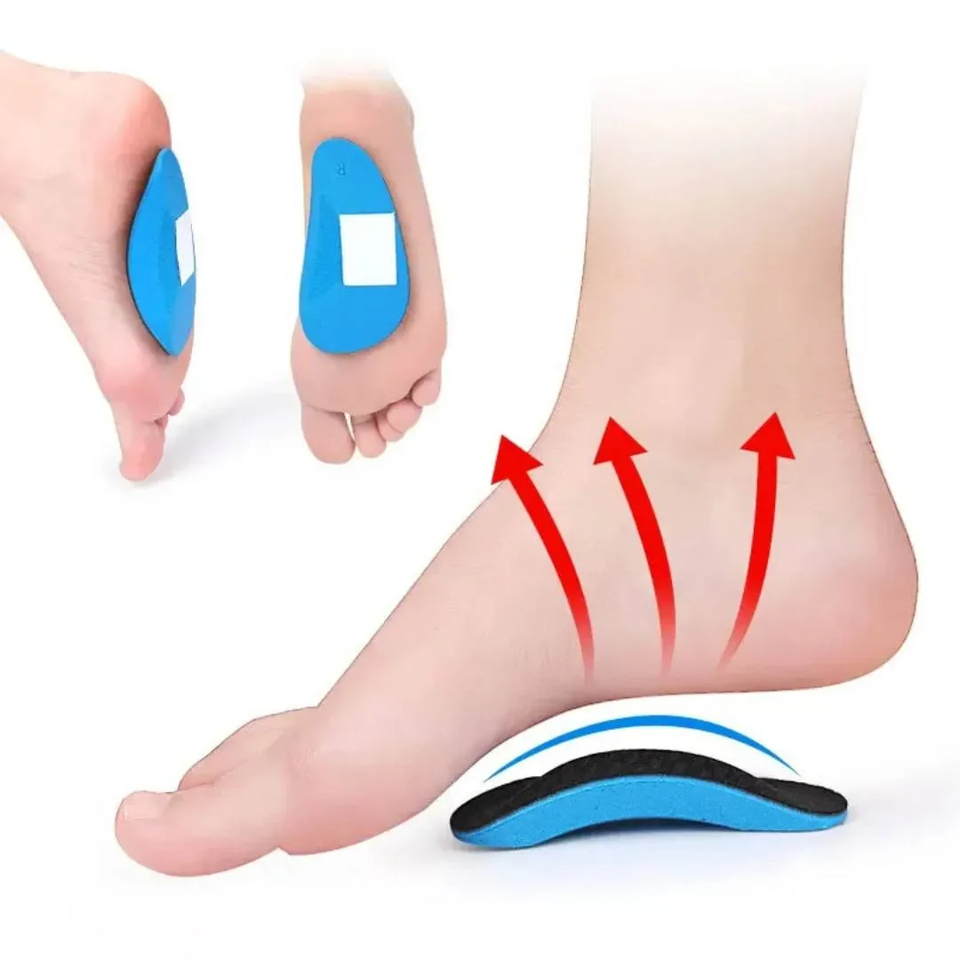 SoleEase High Arch Support Shoe Inserts | Soft EVA Foam - for Comfort Cushioning and Pain Relief