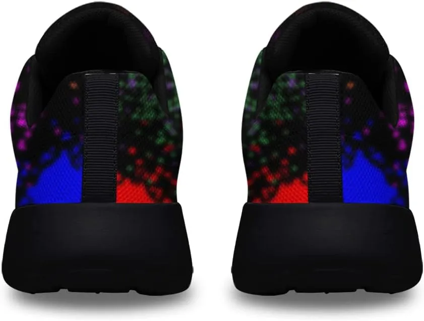 Sonzj-II Women Men Tennis Shoes,Athletic Fashion Neon Splatters with Paint Cool Sneaker for Girl,Boy,Gym,Walking,Hiking,Jogging,Running,Travel and More