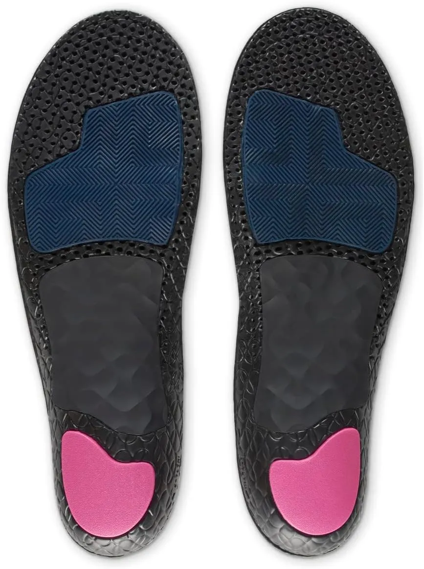 Spenco Ground Control Shoe Insoles for Women and Men, High Arch, Women's 13-14 / Men's 12-13