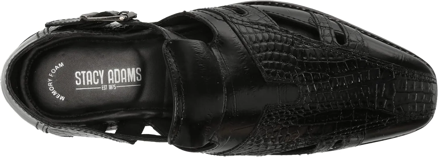 STACY ADAMS Men's Calvino City Sandal Flat