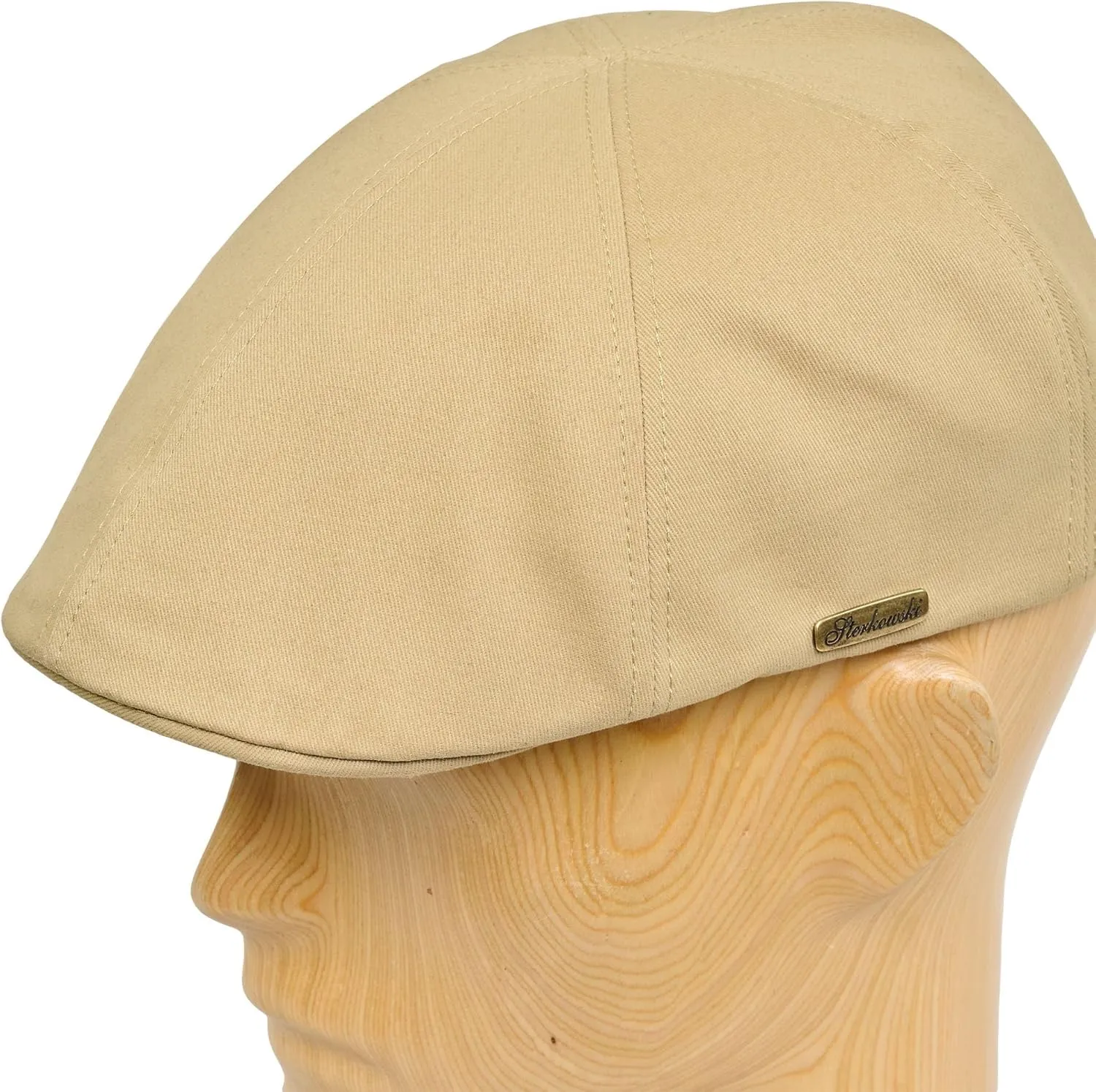 Sterkowski Rusty Cap | 100% Softened Cotton Duckbill Cap for Men and Women | Airy and Breathable Flat Cap