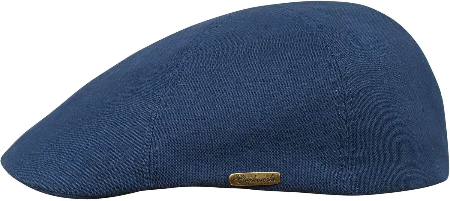 Sterkowski Rusty Cap | 100% Softened Cotton Duckbill Cap for Men and Women | Airy and Breathable Flat Cap