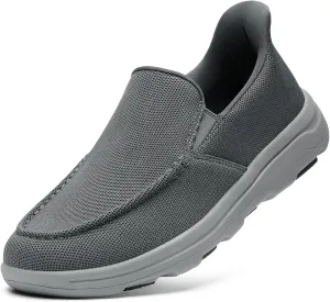 STQ Orthopedic Shoes for Men Casual Slip on Sneakers for Plantar Fasciitis Relief