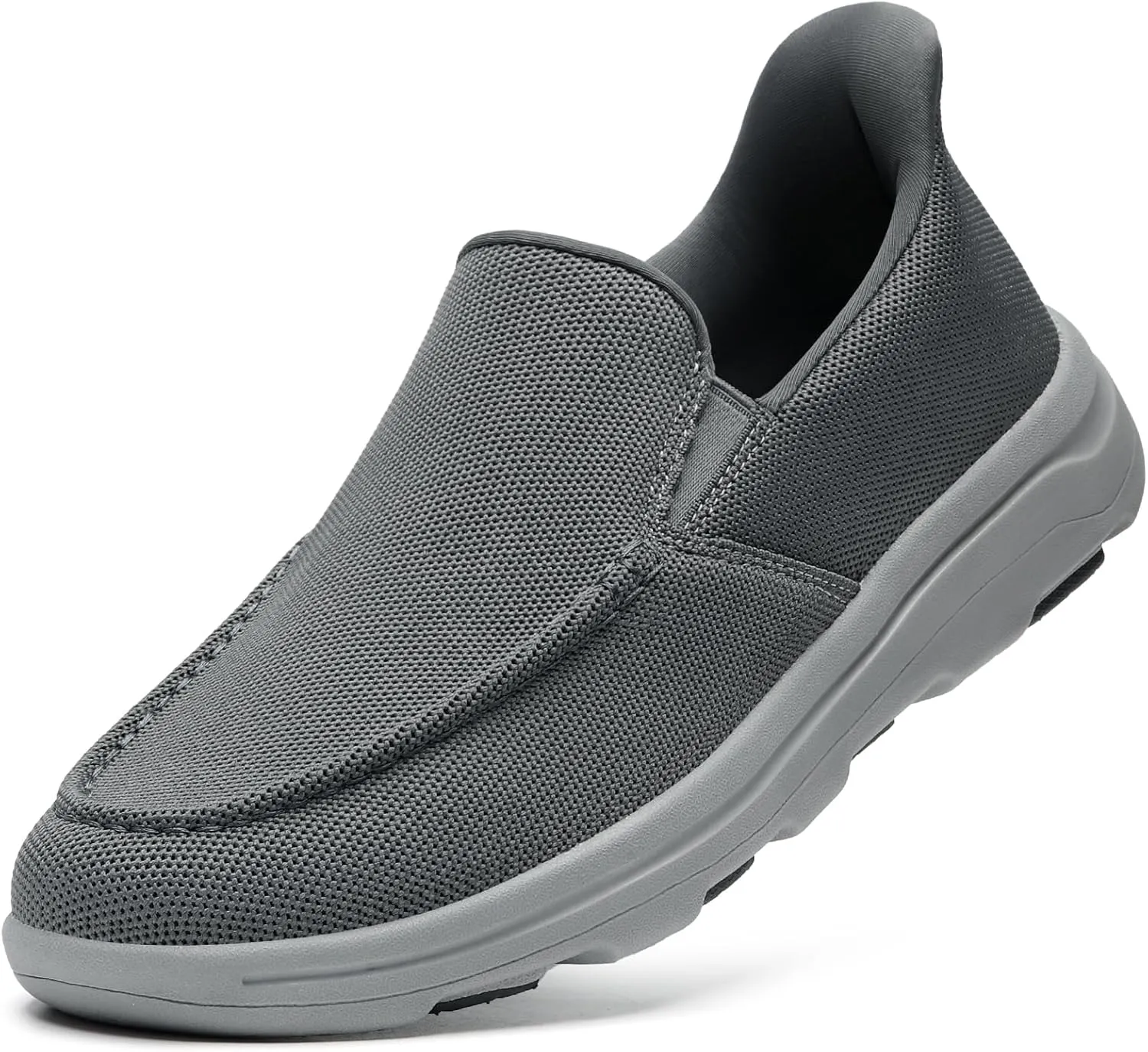 STQ Orthopedic Shoes for Men Casual Slip on Sneakers for Plantar Fasciitis Relief