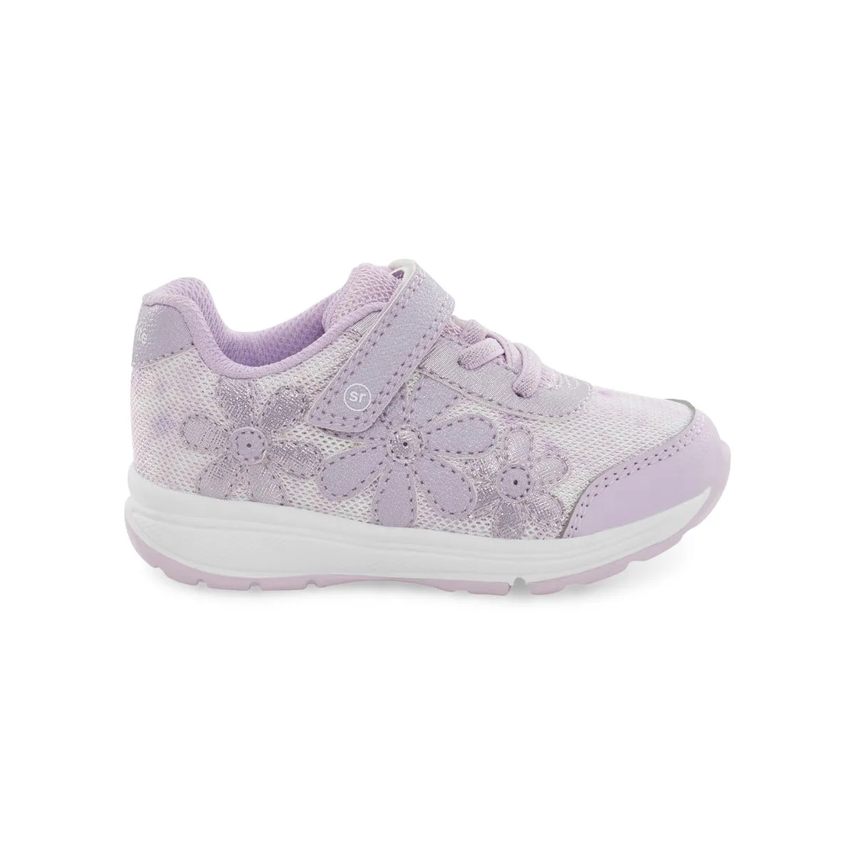 Stride Rite Lavender SR Light Up Glimmer Girl's Sneakers (sizes 10.5-1) CG032705