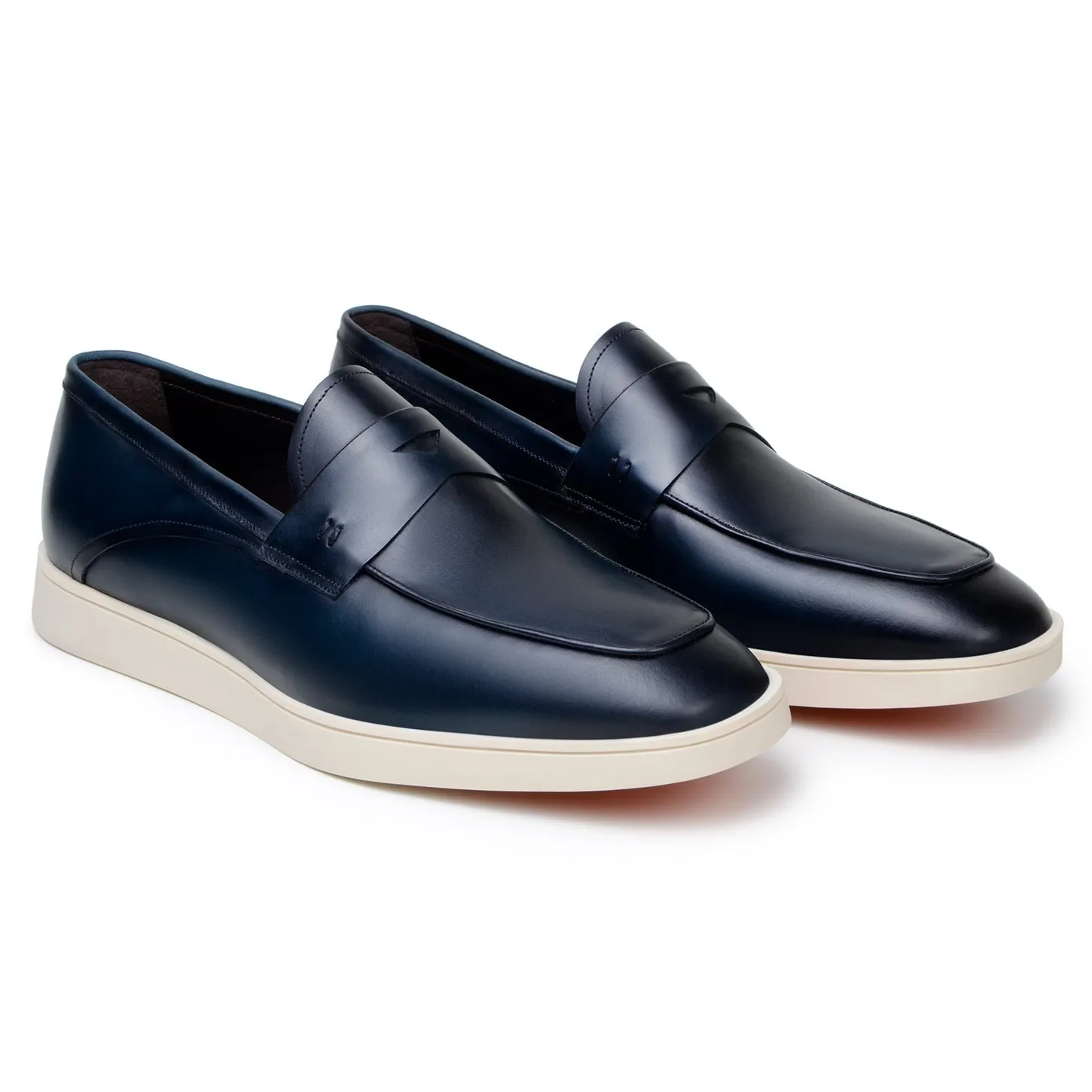 Studio Belvedere Maurizio Men's Shoes Nappa Leather Penny Loafer (SBV1007)