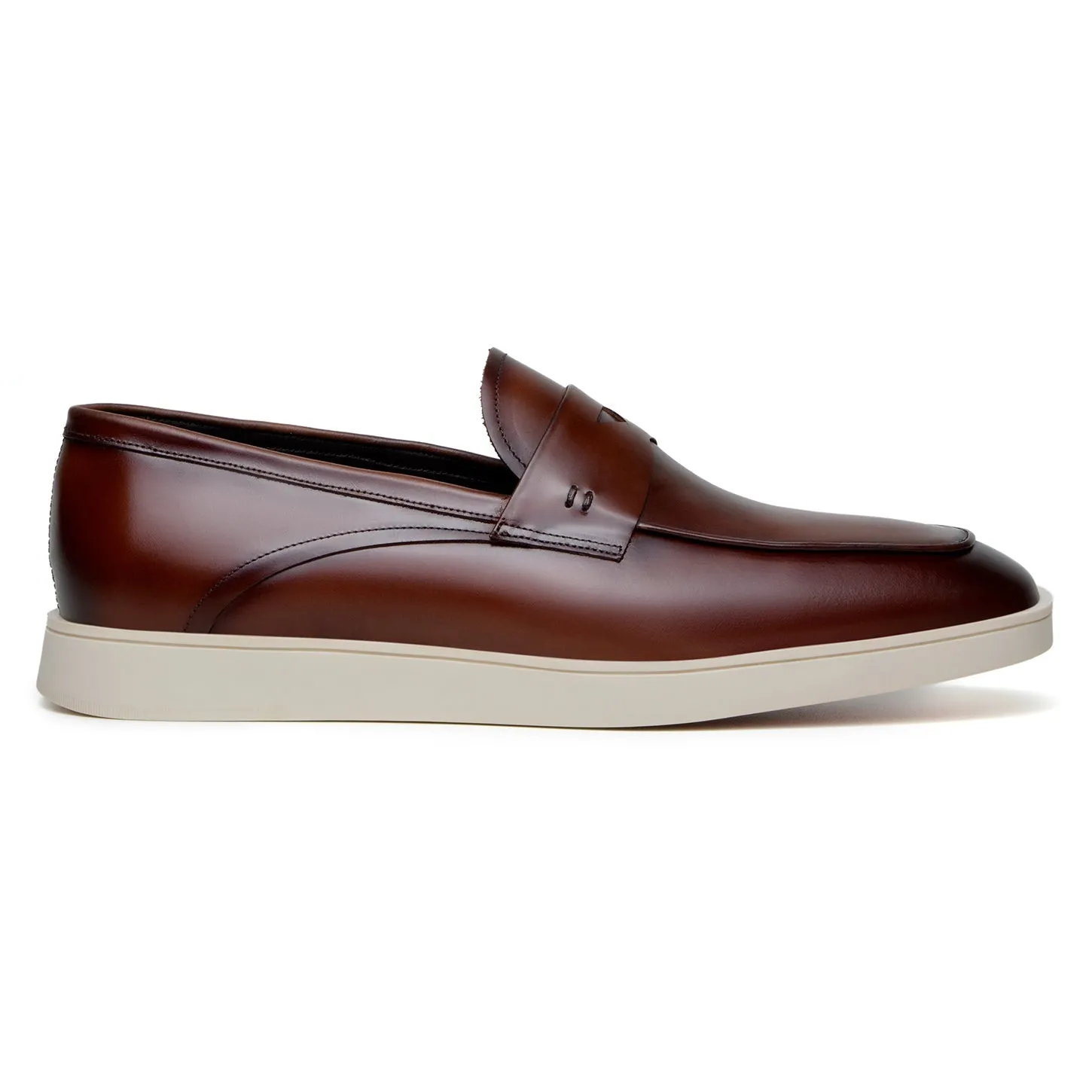 Studio Belvedere Maurizio Men's Shoes Nappa Leather Penny Loafer (SBV1007)