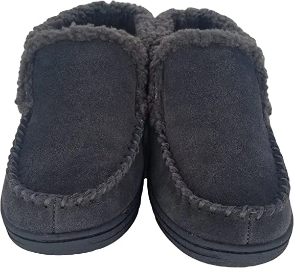 Suede Grey Sherpa Leather Multi-functional Indoor Outdoor Slippers Ankle Budget-friendly Lined Clarks Bootie
