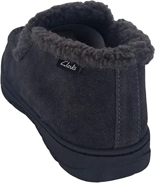 Suede Grey Sherpa Leather Multi-functional Indoor Outdoor Slippers Ankle Budget-friendly Lined Clarks Bootie